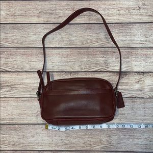 Vintage Coach Bag Burgundy